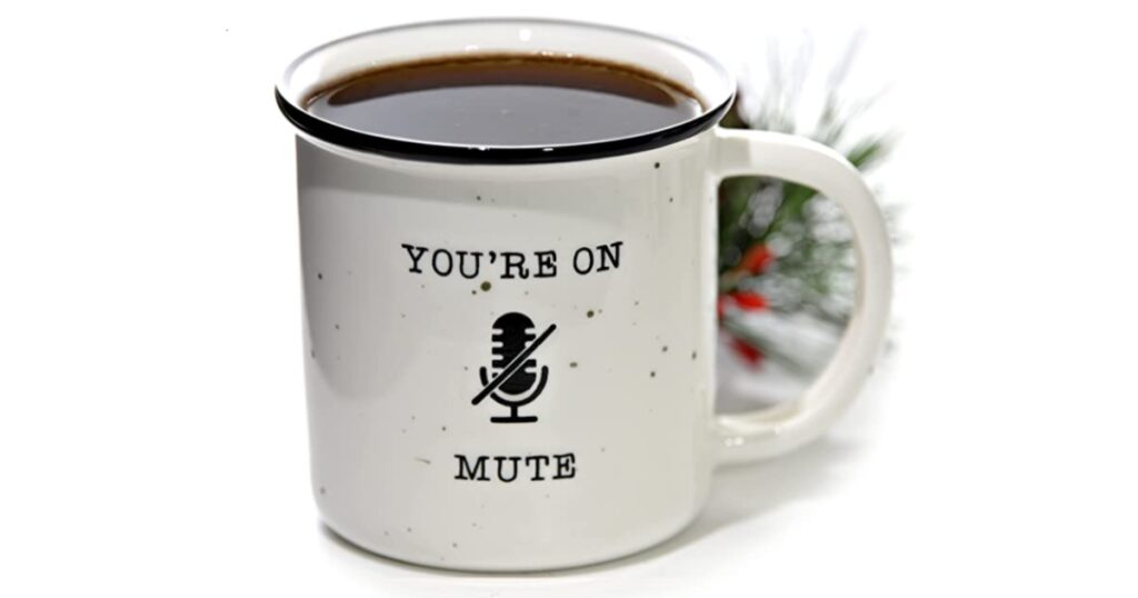 mute funny mugs