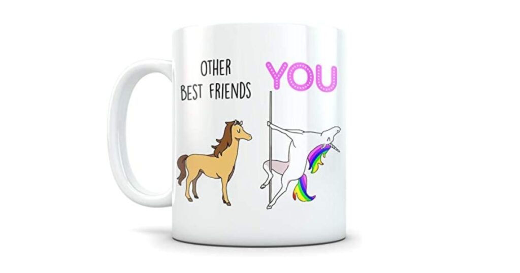 you vs other friends fun mug