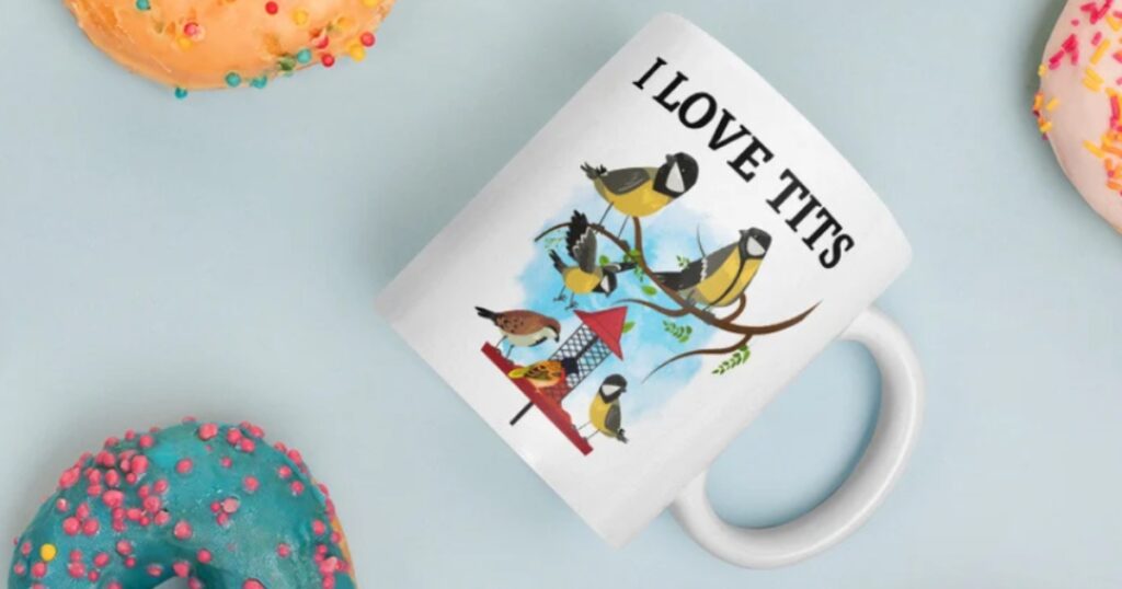 tits mug funny